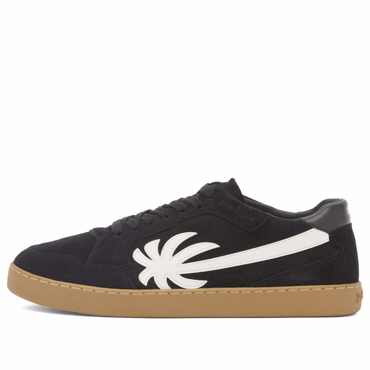 Photo: Palm Angels Men's New Palm 1 Suede in White