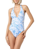MC2 Saint Barth Woman One-piece Flower Marylin Swimsuit