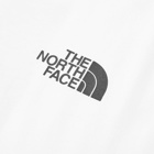 The North Face Men's Red Box T-Shirt in White/Black