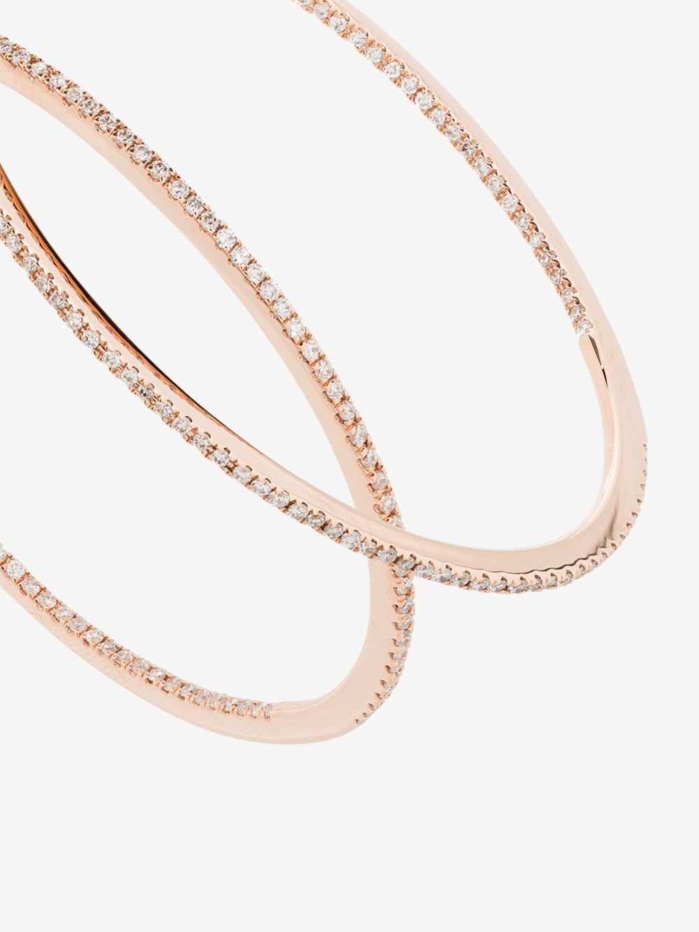 Dana Rebecca Designs 14K Rose Gold Marge Diamond Hoop Earrings Dana ...