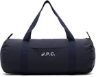 A.P.C. Navy ASICS Edition Gym Duffle Bag