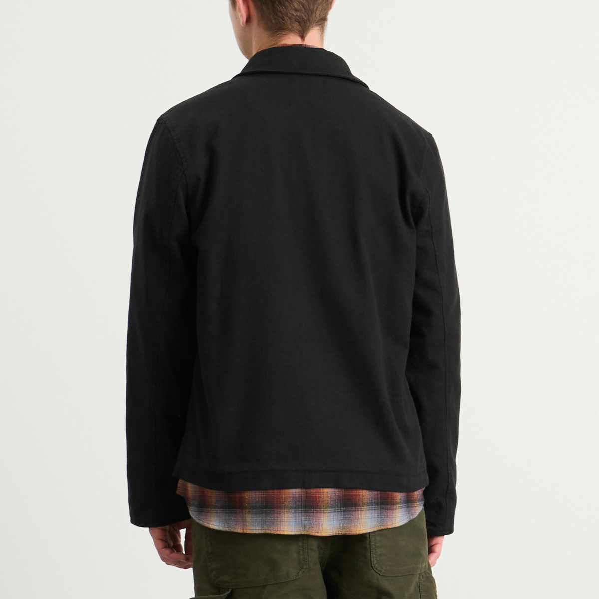 YMC Men's Groundhog Chore Jacket in Black