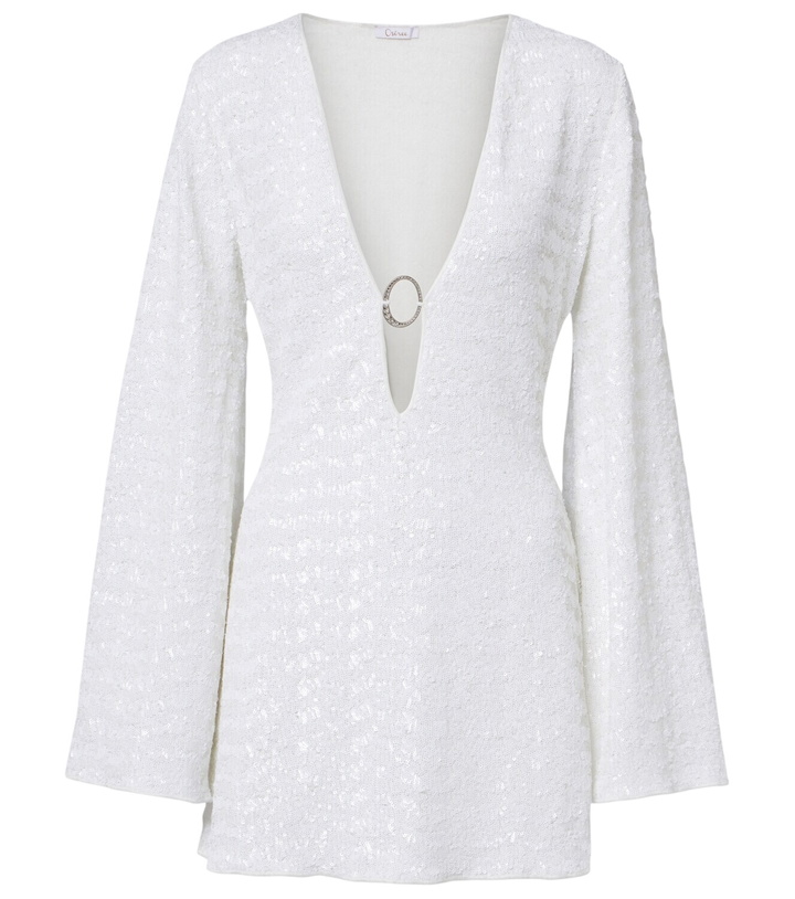 Photo: Oséree Bridal sequined minidress
