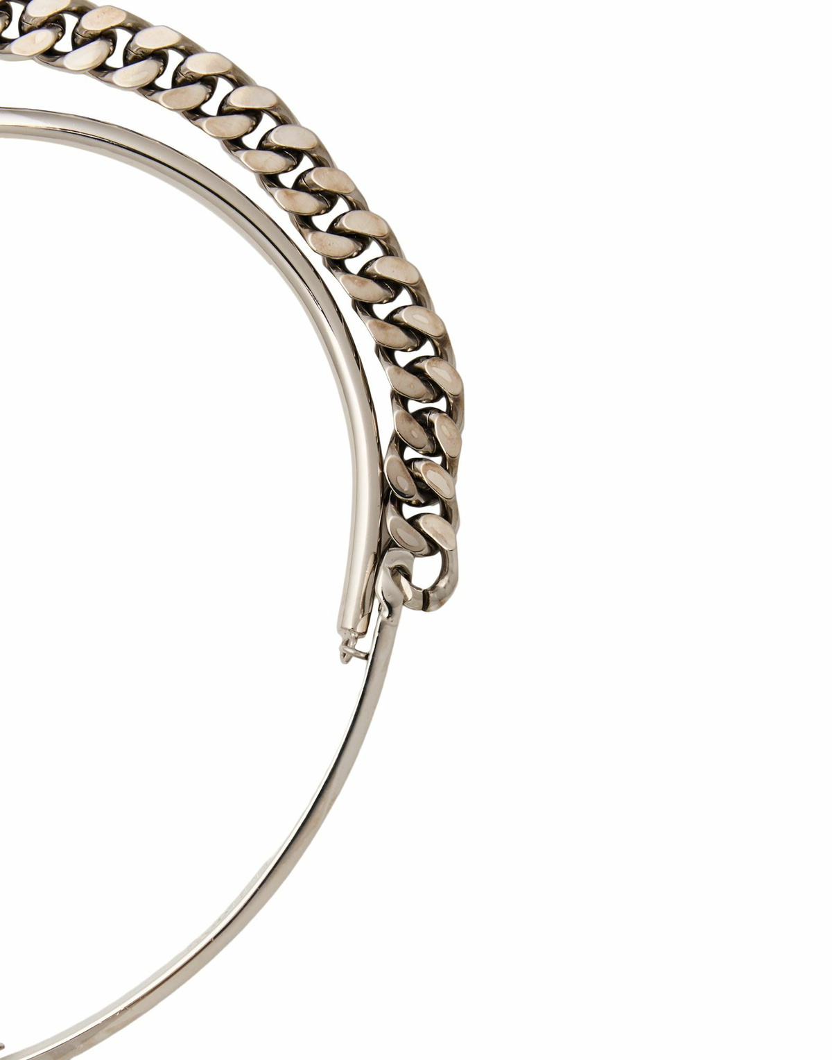 Mm6 Maison Margiela Womens Necklace in Silver