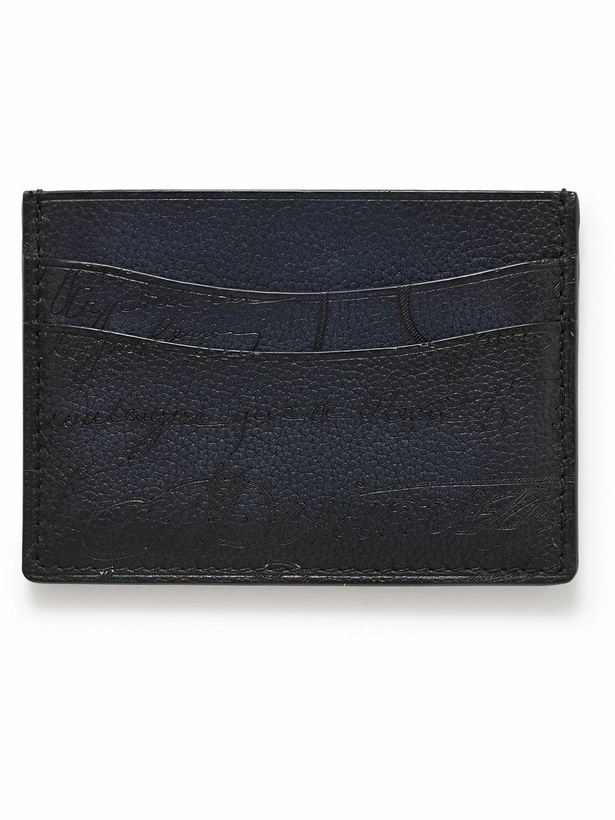 Photo: Berluti - Bambou Scritto Venezia Softy Full-Grain Leather Cardholder