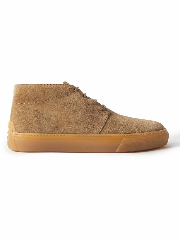 Photo: Tod's - Suede Chukka Boots - Brown