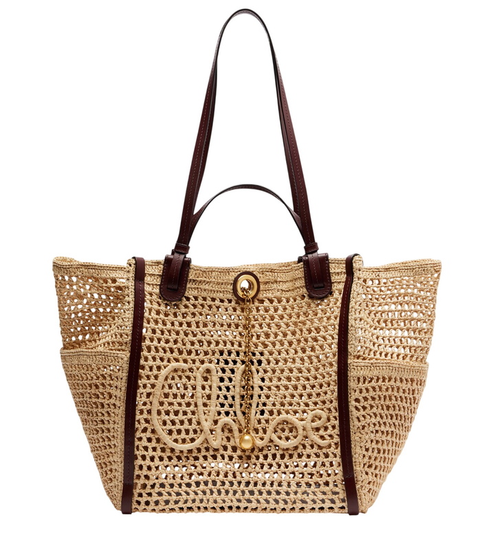 Photo: Chloé Iconic Large raffia tote bag
