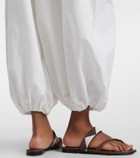 Polo Ralph Lauren Belted cotton and silk balloon pants