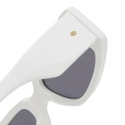 KIMEZE Concept 2 Sunglasses in White 