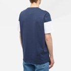 Tommy Jeans Men's Classic Serif Linear Block T-Shirt in Navy