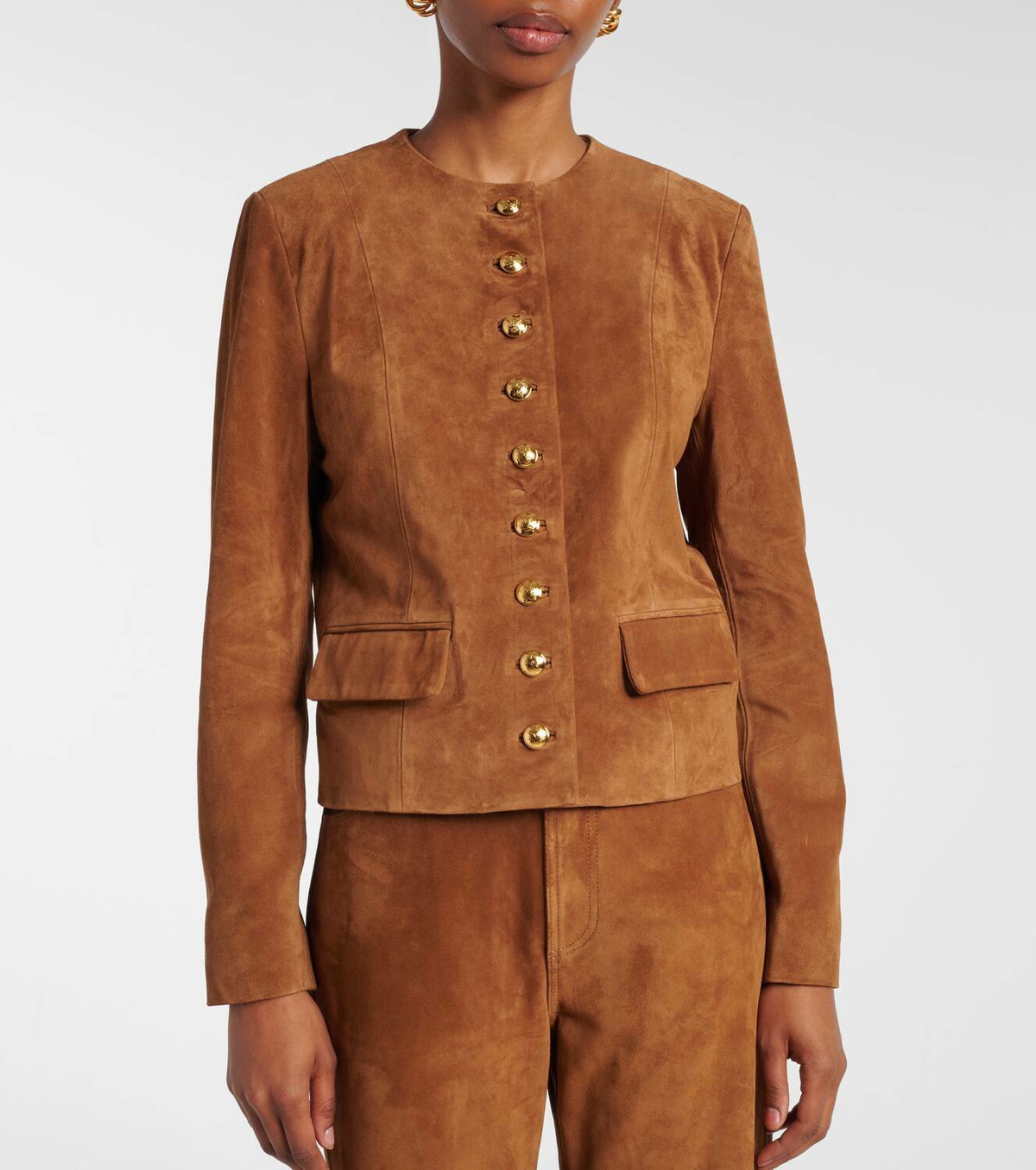 Nili Lotan Nanon suede jacket