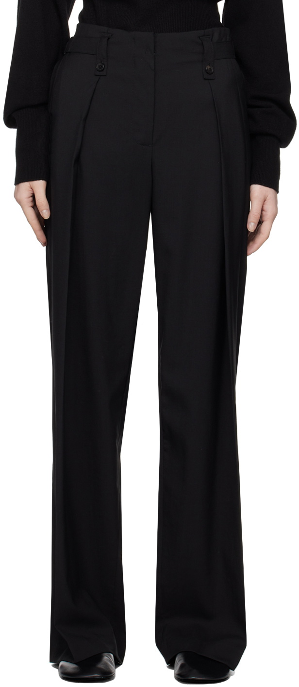 LOW CLASSIC Black WideLeg Trousers Low Classic