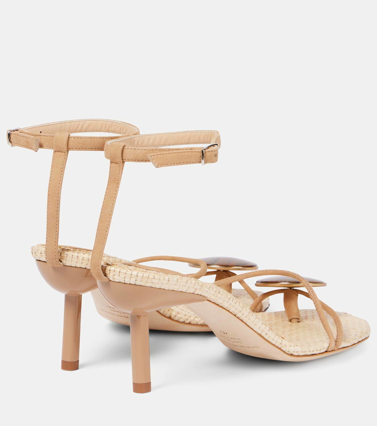 Christopher Esber Doma suede thong sandals