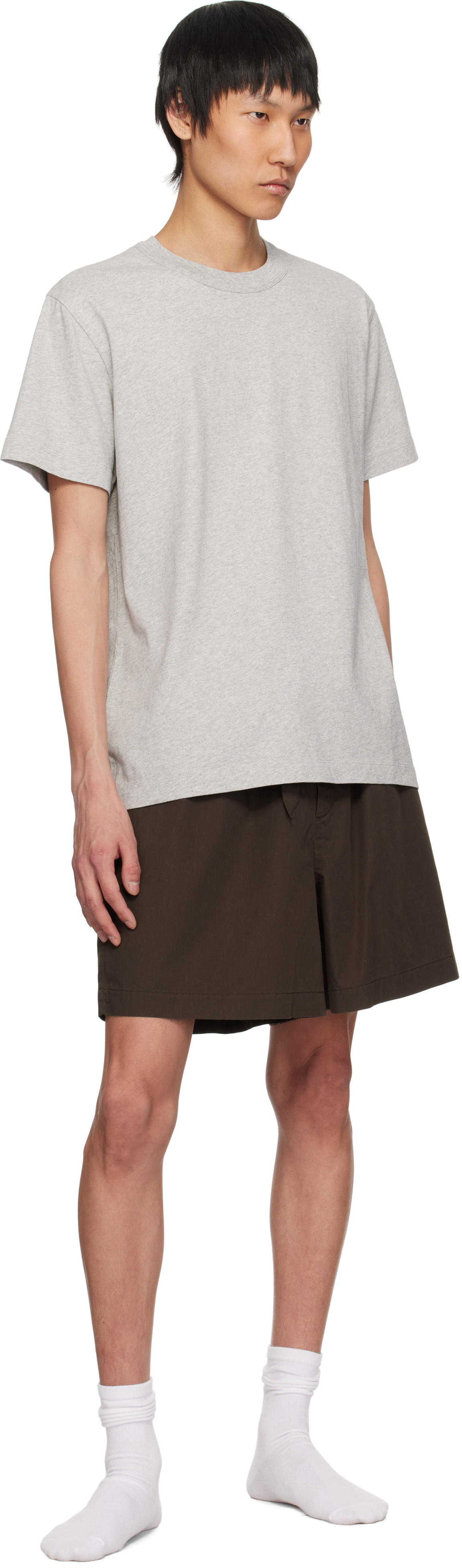 Tekla Gray Sleeping T-shirt