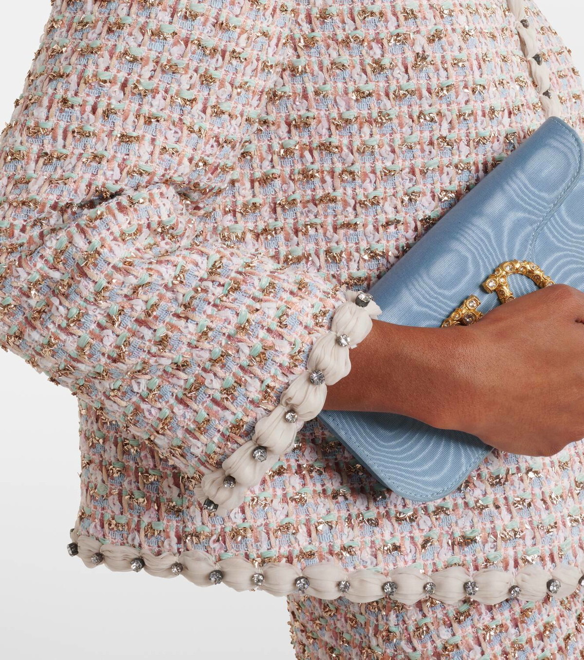 Valentino Embroidered tweed jacket Valentino