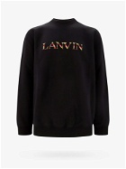 Lanvin Paris   Sweatshirt Black   Mens
