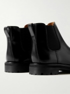 Mr P. - Jacques Leather Chelsea Boots - Black