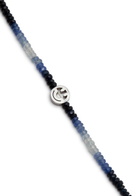 Roxanne First The Smiley Sapphire Beaded Bracelet - Blue - One Size