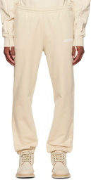 Jacquemus Beige 'Le Jogging' Lounge Pants