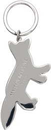 Maison Kitsuné Silver Fox Keychain