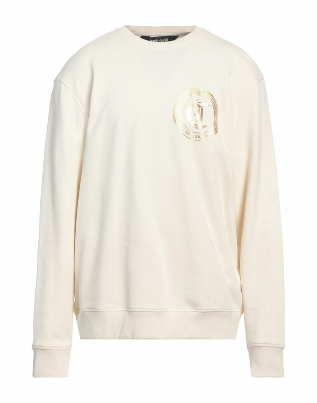 Photo: Just Cavalli Mens Sweatshirt Ivory