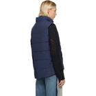 Canada Goose Blue 'Tonal Label' Freestyle Down Vest