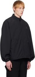 HELIOT EMIL Black Surtsey Windbreaker Jacket