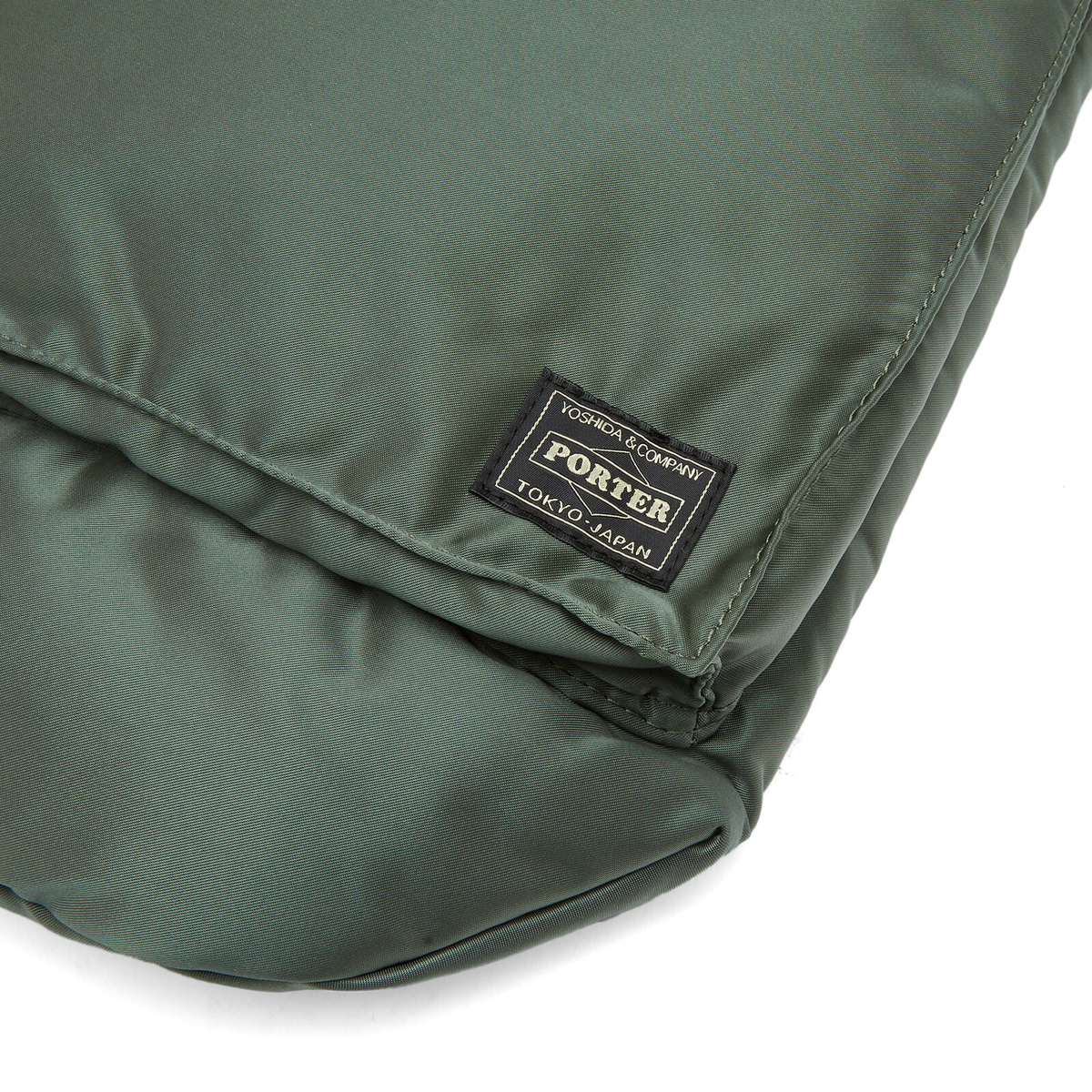 Porter-Yoshida & Co. Tanker 2-Way Helmet Bag in Sage Green 