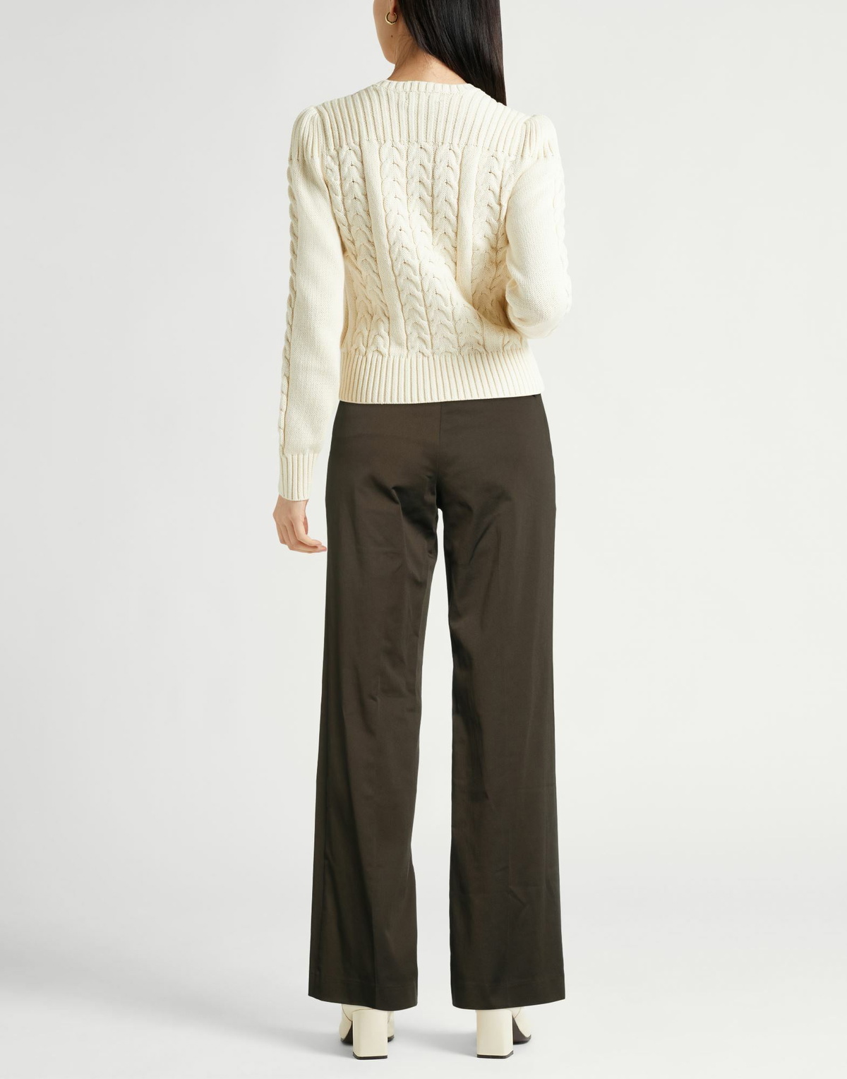 Matteau Womens Pants Military in Green