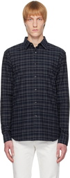 Theory Blue Irving Shirt