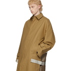 A. A. Spectrum Tan Hobo Trench Coat