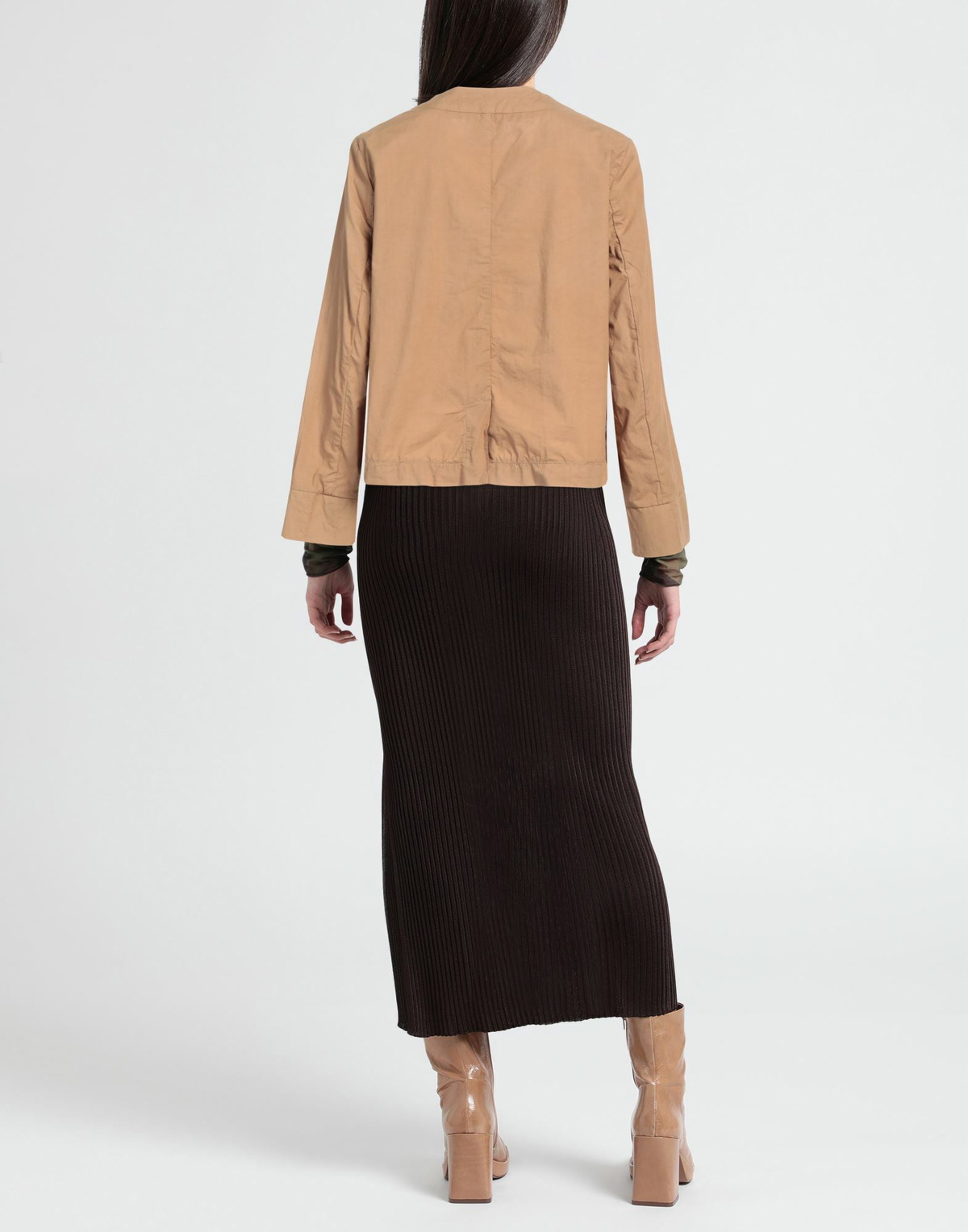Alessia Santi Womens Jacket Camel