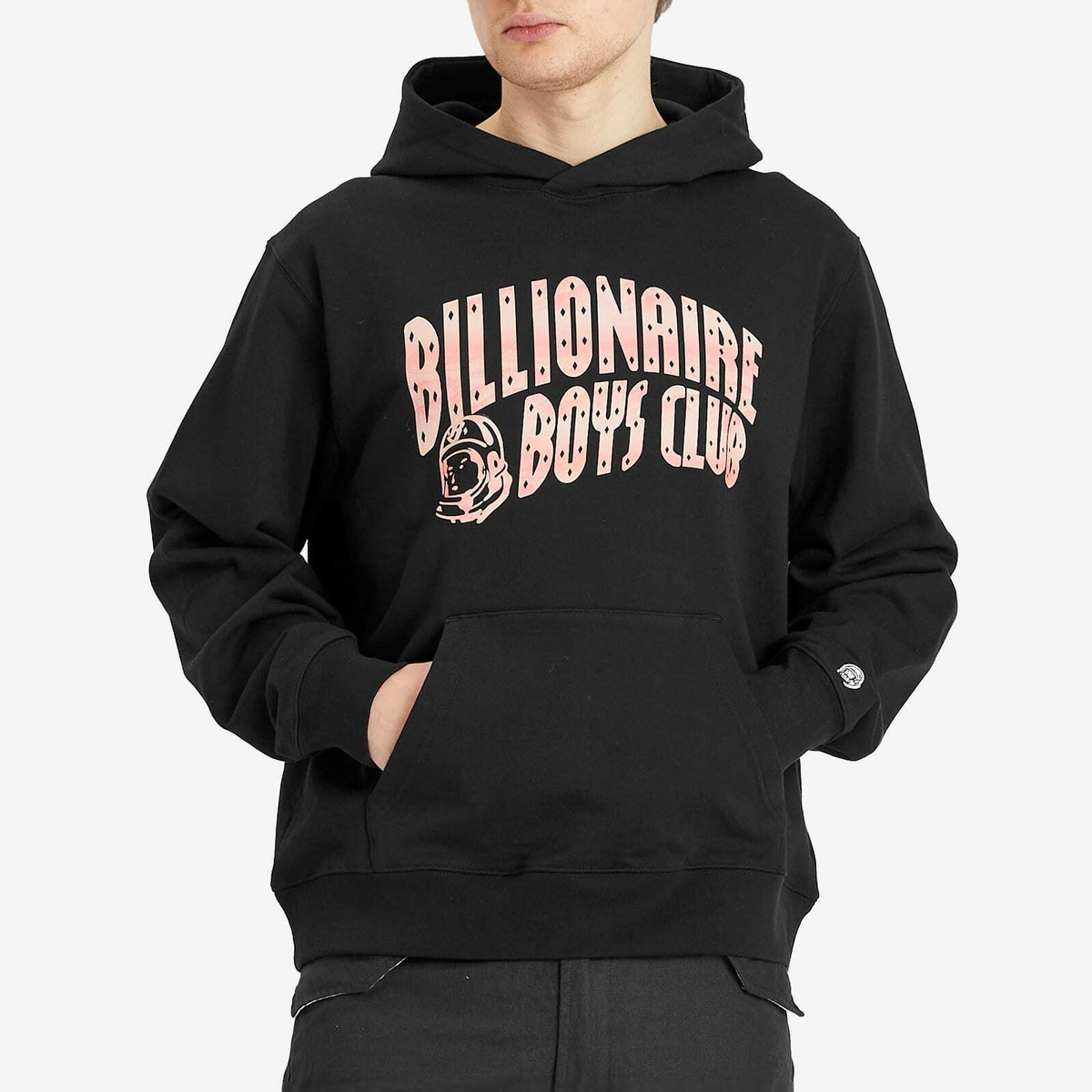 Billionaire Boys Club Men's Mountain Fill Arch Logo Hoodie in Black