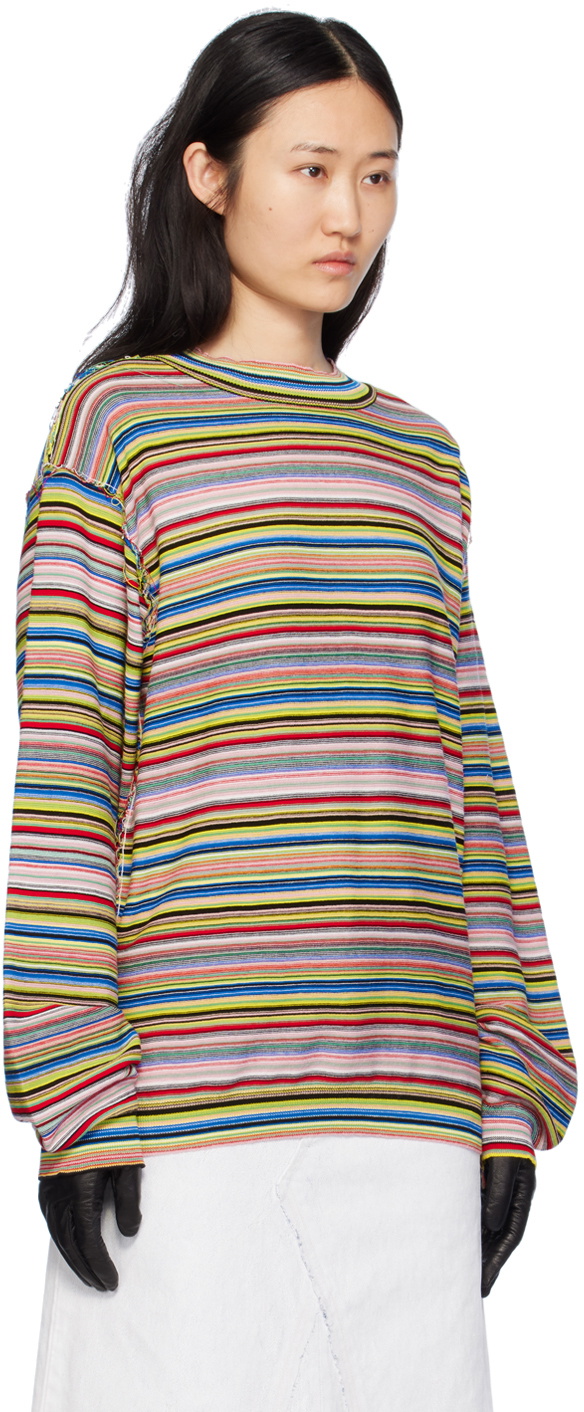 Maison Margiela Multicolor Cotton Sweatshirt