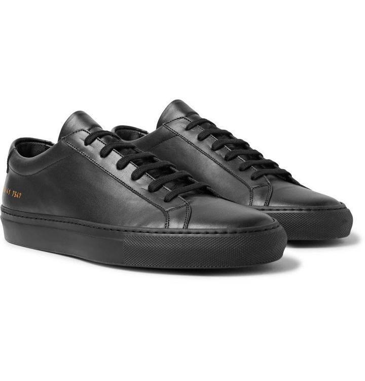 Photo: Common Projects - Original Achilles Leather Sneakers - Men - Black