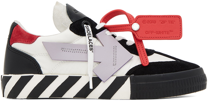 Photo: Off-White Black & White Floating Arrow Sneakers