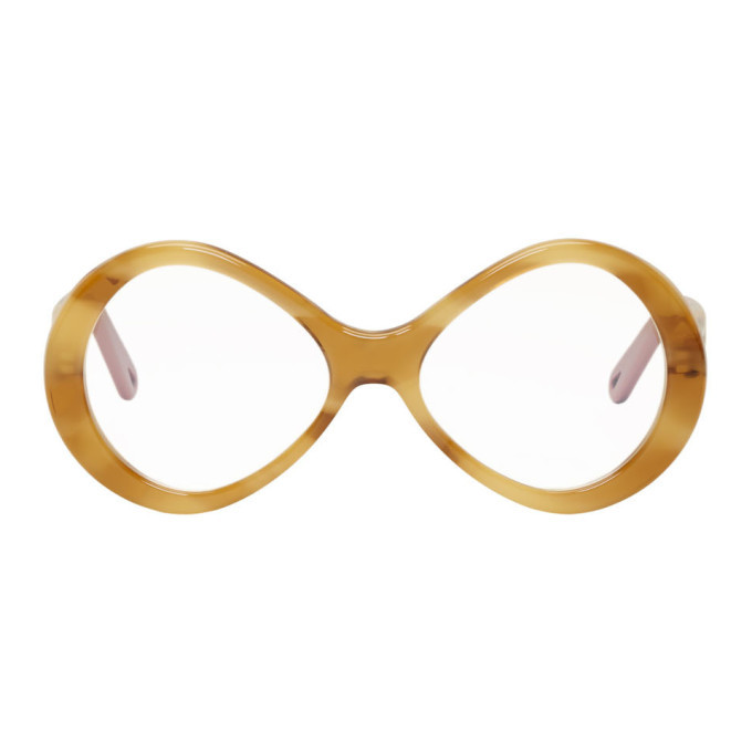 Chloe glasses light tortoiseshell Chloe CH0241O Eyeglasses main image 3