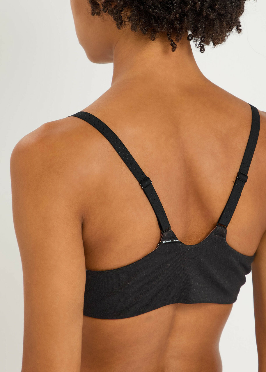 Wacoal Back Appeal Embroidered Underwired bra Black