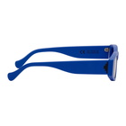 Marcelo Burlon County of Milan Blue Logo Soberano Sunglasses