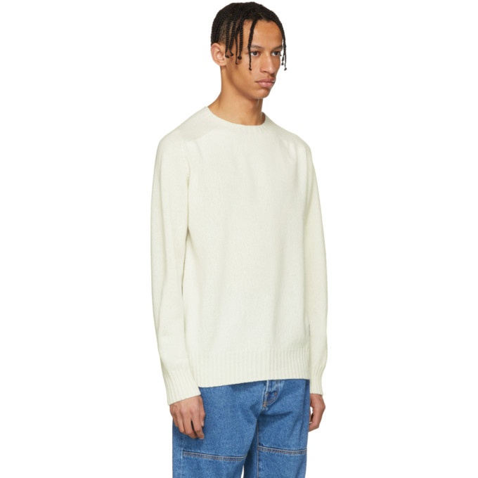 Thames Off-White Wool Tourist Sweater Thames