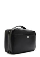 Brunello Cucinelli Grained Leather Wash bag - Black - One Size