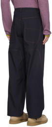 paria /FARZANEH Black Soda Trouser