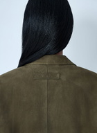 Marni Suede Single-Breasted Blazer