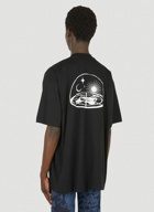 Flat Earth T-Shirt in Black