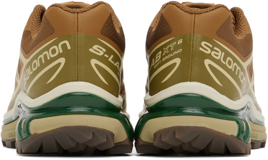 【関税込み】Xt-6 Sneakers - SALOMON - Synthetic - Brown Salomon Brown XT-6 Sneakers Salomon