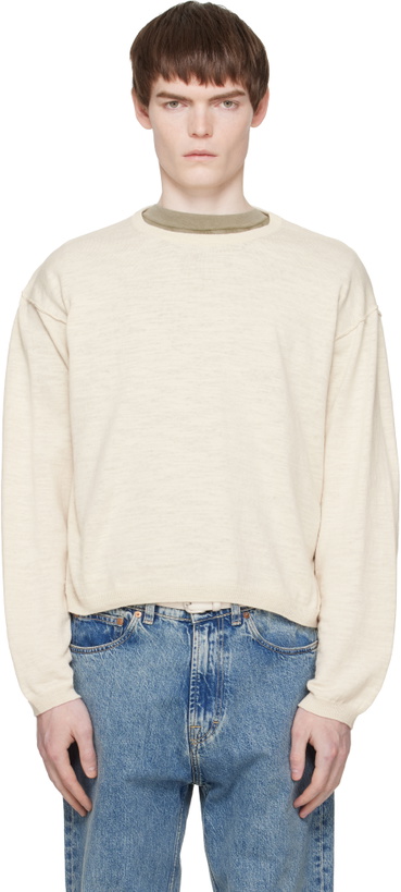 Photo: mfpen Off-White Companion Sweater