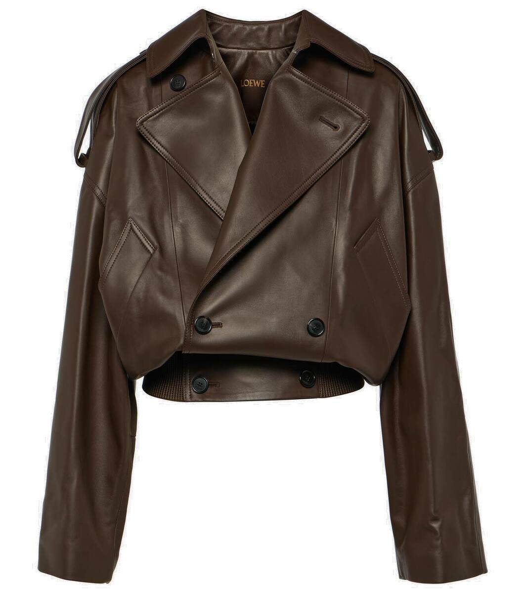 Loewe Suede bomber jacket Loewe