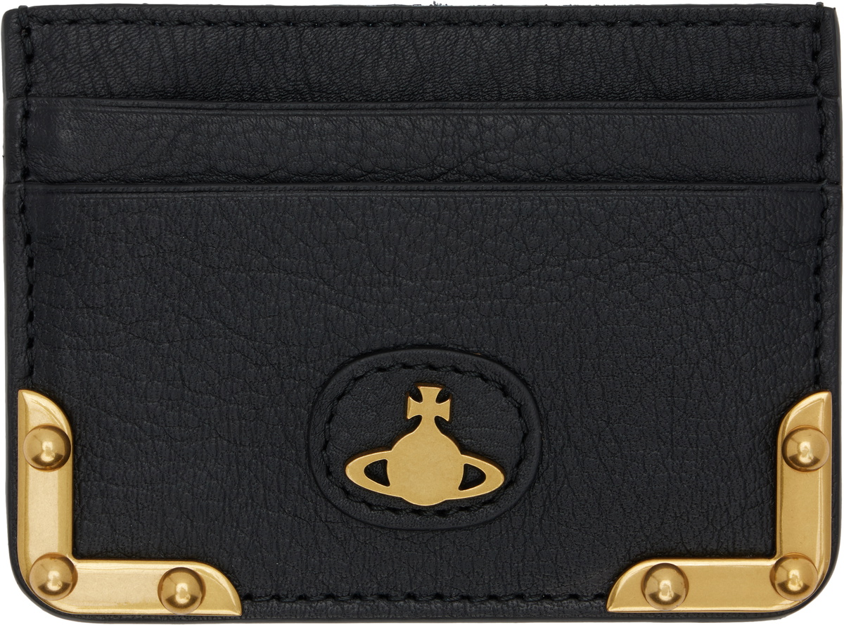 Vivienne Westwood Black Half Moon Card Holder Vivienne Westwood Vivienne Westwood Black Half Moon Card Holder Vivienne Westwood