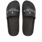 Givenchy Men's Beach Club 52 Slide Sandal in Black