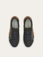 Ferragamo Mens Gancini sneaker in Grey
